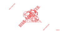 MOTORE AVVIATORE (DENSO) (DIESEL) (2.2L) per Honda CIVIC 2.2 EX 5 Porte 6 velocità manuale 2013