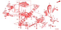 POMPA OLIO (DIESEL) (2.2L) per Honda CIVIC 2.2 EX 5 Porte 6 velocità manuale 2013