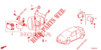 RADAR  per Honda CIVIC 2.2 EX 5 Porte 6 velocità manuale 2013