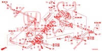 TUBO ACQUA/CONDOTTO RISCALDATORE (DIESEL) (2.2L) per Honda CIVIC 2.2 EX 5 Porte 6 velocità manuale 2013