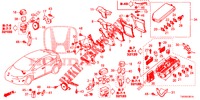 UNITA DI CONTROLLO (COMPARTIMENT MOTEUR) (1) (DIESEL) (2.2L) per Honda CIVIC 2.2 EX 5 Porte 6 velocità manuale 2013