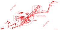 CONDOTTO RIEMPITORE COMBUSTIBILE (DIESEL) per Honda CIVIC DIESEL 1.6 EXGT 5 Porte 6 velocità manuale 2014