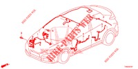 BARDATURA FILO (4) (RH) per Honda CIVIC DIESEL 1.6 SE 5 Porte 6 velocità manuale 2014