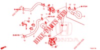 TUBO ACQUA/CONDOTTO RISCALDATORE (RH) (DIESEL) per Honda CIVIC DIESEL 1.6 SE 5 Porte 6 velocità manuale 2014