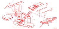 UTENSILI/CRICCO  per Honda CIVIC DIESEL 1.6 SE 5 Porte 6 velocità manuale 2014