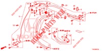ARIA CONDIZIONATA (DURITES/TUYAUX) (DIESEL) (RH) per Honda CIVIC DIESEL 1.6 SE 5 Porte 6 velocità manuale 2015