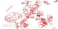 UNITA DI CONTROLLO (CABINE) (1) (RH) per Honda CIVIC DIESEL 1.6 EX 5 Porte 6 velocità manuale 2016