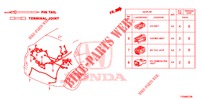 CONNETTORE ELETTRICO (ARRIERE) per Honda CIVIC DIESEL 1.6 EXGT 5 Porte 6 velocità manuale 2016