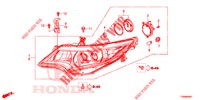 FANALE (LED) per Honda CIVIC DIESEL 1.6 EXGT 5 Porte 6 velocità manuale 2016