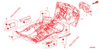 STOINO PAVIMENTO/ISOLATORE  per Honda CIVIC DIESEL 1.6 EXGT 5 Porte 6 velocità manuale 2016