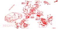 UNITA DI CONTROLLO (CABINE) (1) (RH) per Honda CIVIC DIESEL 1.6 EXGT 5 Porte 6 velocità manuale 2016