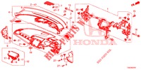PANNELLO STRUMENTI (RH) per Honda CIVIC 1.0 TOP 5 Porte pieno automatica 2018