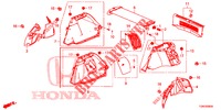 FODERAMENTO LATO BAULE  per Honda CIVIC DIESEL 1.6 MID 5 Porte 6 velocità manuale 2018