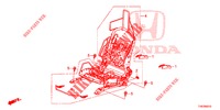 COMP. SEDILE ANT. (G.) (SIEGE REGLAGE MANUEL) per Honda CIVIC TYPE R 5 Porte 6 velocità manuale 2016
