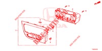 CONTROLLO CLIMATIZZATORE AUTO (RH) per Honda CIVIC TYPE R 5 Porte 6 velocità manuale 2016