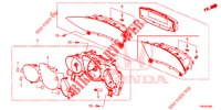 TACHIMETRO  per Honda CIVIC TYPE R 5 Porte 6 velocità manuale 2016
