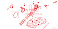 ANTENNA/ALTOPARLANTE  per Honda CIVIC  TYPE R 5 Porte 6 velocità manuale 2017