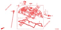 COPERTURA TESTA CILINDRO (TYPE R) per Honda CIVIC  TYPE R 5 Porte 6 velocità manuale 2017