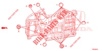 ANELLO DI TENUTA (INFERIEUR) per Honda CIVIC TOURER 1.8 ES 5 Porte 5 velocità automatico 2014