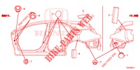 ANELLO DI TENUTA (LATERAL) per Honda CIVIC TOURER 1.8 ES 5 Porte 5 velocità automatico 2014