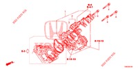 CORPO VALVOLA IMMISSIONE('84,'85)  per Honda CIVIC TOURER 1.8 ES 5 Porte 5 velocità automatico 2014