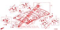 FODERA TETTO  per Honda CIVIC TOURER 1.8 ES 5 Porte 5 velocità automatico 2014