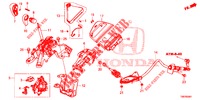 LEVA SELEZIONE (RH) per Honda CIVIC TOURER 1.8 ES 5 Porte 5 velocità automatico 2014