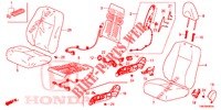 SEDILE ANTERIORE/CINTURE DI SICUREZZA (D.) (2) per Honda CIVIC TOURER 1.8 ES 5 Porte 5 velocità automatico 2014