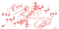SENSORE PARCHEGGIO  per Honda CIVIC TOURER 1.8 ES 5 Porte 5 velocità automatico 2014