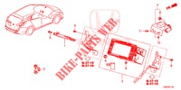 CABLAGGIO NAVI  per Honda CIVIC TOURER 1.8 EXGT 5 Porte 5 velocità automatico 2014