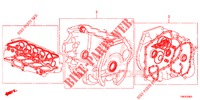 KIT GUARNIZIONE/ ASS. TRASMISSIONE  per Honda CIVIC TOURER 1.8 EXGT 5 Porte 5 velocità automatico 2014