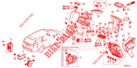 UNITA DI CONTROLLO (CABINE) (1) (RH) per Honda CIVIC TOURER 1.8 EXGT 5 Porte 5 velocità automatico 2014
