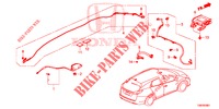 ANTENNA/ALTOPARLANTE (RH) per Honda CIVIC TOURER 1.8 SE 5 Porte 5 velocità automatico 2014