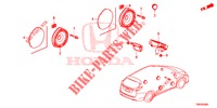 ANTENNA/ALTOPARLANTE  per Honda CIVIC TOURER 1.8 SE 5 Porte 5 velocità automatico 2014