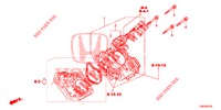 CORPO VALVOLA IMMISSIONE('84,'85)  per Honda CIVIC TOURER 1.8 SE 5 Porte 5 velocità automatico 2014