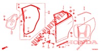 PANNELLI PORTIERE POST.(4D)  per Honda CIVIC TOURER 1.8 SE 5 Porte 5 velocità automatico 2014