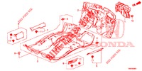 STOINO PAVIMENTO/ISOLATORE  per Honda CIVIC TOURER 1.8 SE 5 Porte 5 velocità automatico 2014