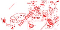 UNITA DI CONTROLLO (CABINE) (1) (RH) per Honda CIVIC TOURER 1.8 SE 5 Porte 5 velocità automatico 2014