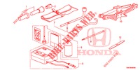 UTENSILI/CRICCO  per Honda CIVIC TOURER 1.8 SE 5 Porte 5 velocità automatico 2014