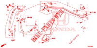 ARIA CONDIZIONATA (FLEXIBLES/TUYAUX) (1.8L) (RH) (1) per Honda CIVIC TOURER 1.8 ES 5 Porte 5 velocità automatico 2015