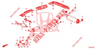 CONDOTTO SCARICO/SILENZIATORE (PGM FI)  per Honda CIVIC TOURER 1.8 ES 5 Porte 5 velocità automatico 2015