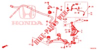 GIUNTO ANTERIORE  per Honda CIVIC TOURER 1.8 ES 5 Porte 5 velocità automatico 2015