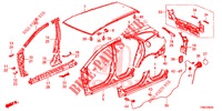 PANNELLI ESTERNI/PANNELLO POSTERIORE  per Honda CIVIC TOURER 1.8 ES 5 Porte 5 velocità automatico 2015