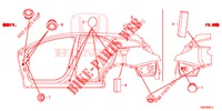 ANELLO DI TENUTA (LATERAL) per Honda CIVIC TOURER 1.8 ES 5 Porte 6 velocità manuale 2014