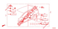 BARDATURA FILO (5) (RH) per Honda CIVIC TOURER 1.8 ES 5 Porte 6 velocità manuale 2014