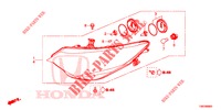 FANALE  per Honda CIVIC TOURER 1.8 ES 5 Porte 6 velocità manuale 2014