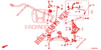 GIUNTO ANTERIORE  per Honda CIVIC TOURER 1.8 ES 5 Porte 6 velocità manuale 2014