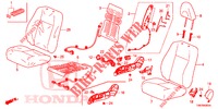 SEDILE ANTERIORE/CINTURE DI SICUREZZA (D.) (2) per Honda CIVIC TOURER 1.8 ES 5 Porte 6 velocità manuale 2014