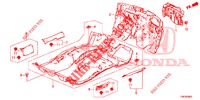 STOINO PAVIMENTO/ISOLATORE  per Honda CIVIC TOURER 1.8 ES 5 Porte 6 velocità manuale 2014