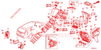 UNITA DI CONTROLLO (CABINE) (1) (RH) per Honda CIVIC TOURER 1.8 ES 5 Porte 6 velocità manuale 2014